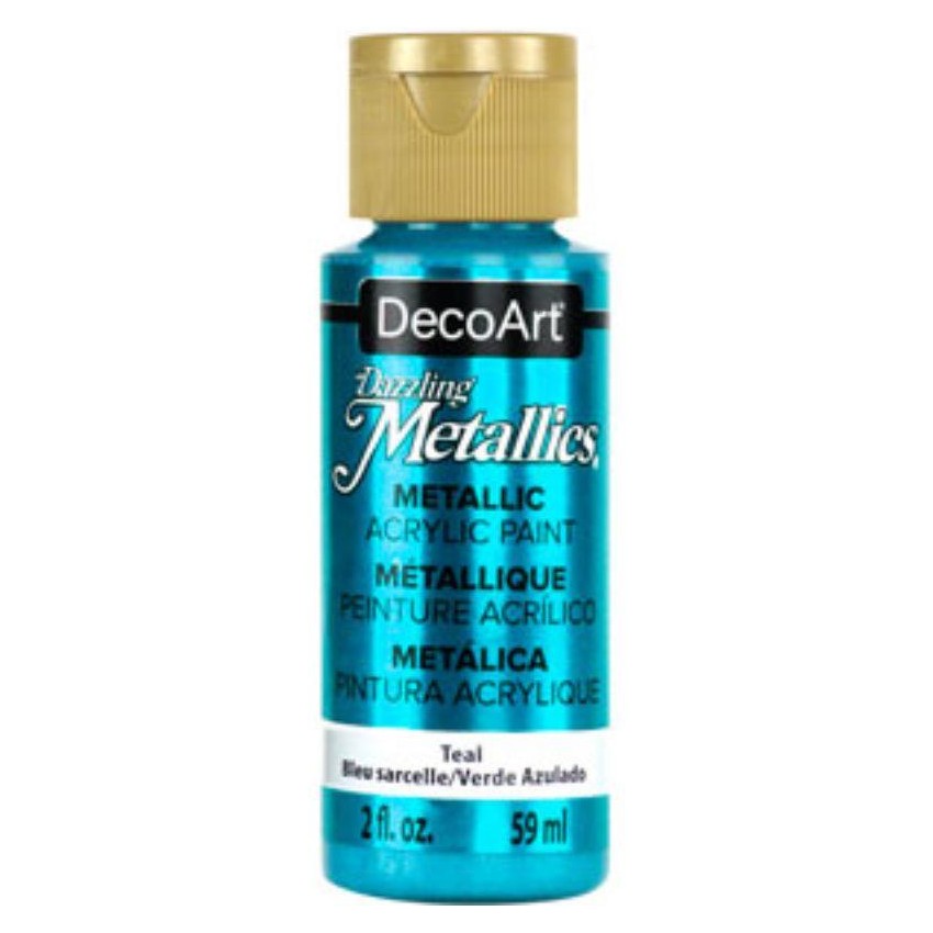 ACRILICO AMERIC.METALIZ 60cc VERDE-AZULADO Nº322