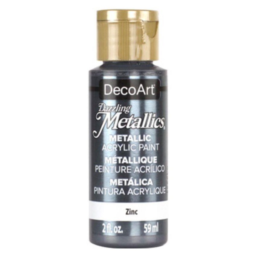 ACRILICO AMERIC.METALIZ 60cc ZINC            Nº339