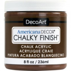 AMERICANA DECOR CHALKY 236cc MARRON RUSTICO·ADC-25