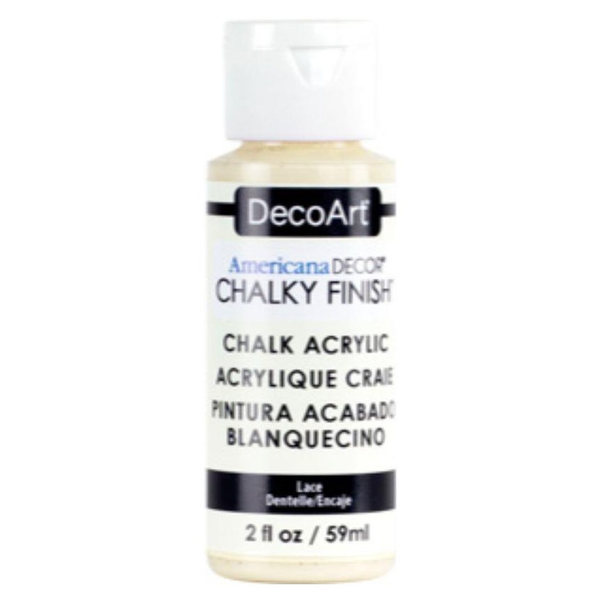 AM.DECOR CHALKY **59cc** CRUDO ENCAJE       ADC-02
