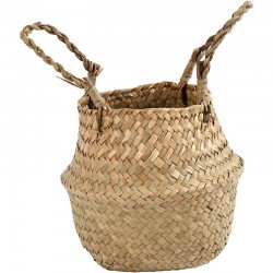 CESTO DE SEAGRASS, A. 11/19 CM, DIA: 20 CM, , 1UD