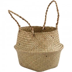CESTO DE SEAGRASS, A. 13/24 CM, DIA: 27 CM, , 1UD