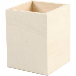PORTALÁPICES, A. 9,5 CM, MEDIDAS 7,5X7,5 CM, MADERA CONTRACHAPADA, 1UD