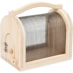 CAJA DE INSECTOS, L. 11 CM, A: 7,5 CM, PINO, 1UD, A. 10,5 CM