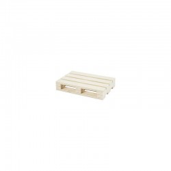 MINI PALETS, L. 12 CM, A: 8 CM, MADERA CONTRACHAPADA, 1UD, A. 2,5 CM