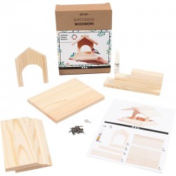 CASA DE PÁJARO, A. 12,5 CM, PROF 14,5 CM, PINO, 1PAQUETE, A: 11,5 CM