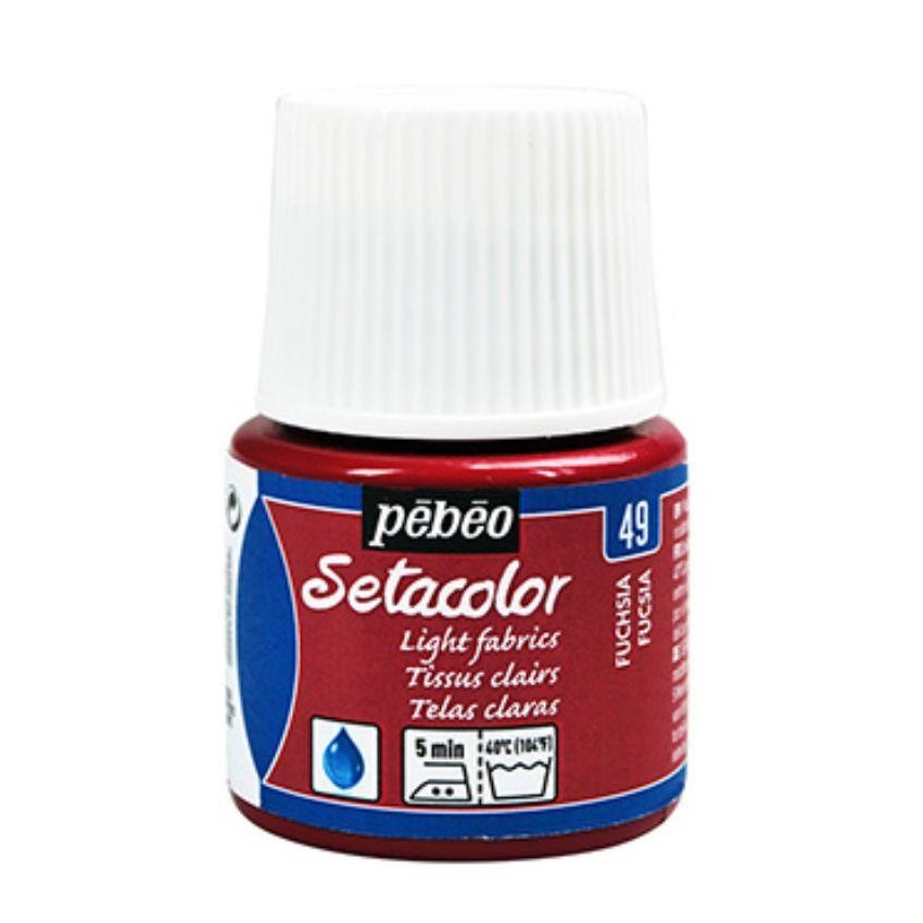 SETACOLOR TRANSP.PEBEO 45 cc N-49 FUCSIA