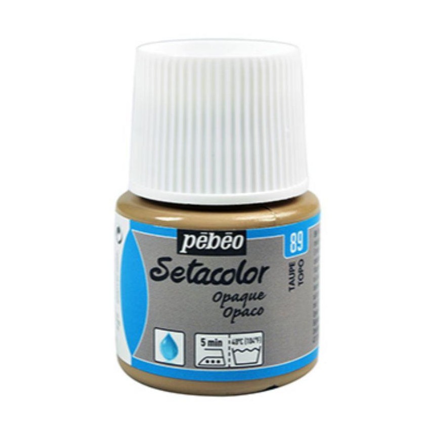 SETACOLOR OPACO PEBEO 45 cc N-89 TOPO