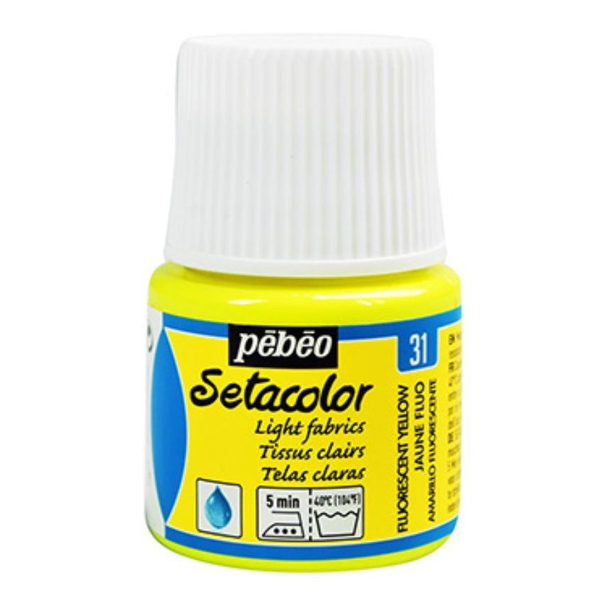 SETACOLOR FLUOR PEBEO 45 ml N-31 AMARILLO