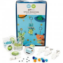 MONSTRUOS DEL ESPACIO, MODELADO, 1SET