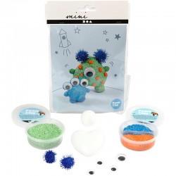 KIT MINI CREATIVO, PARA MODELAR - ALIENÍGENAS, 1SET