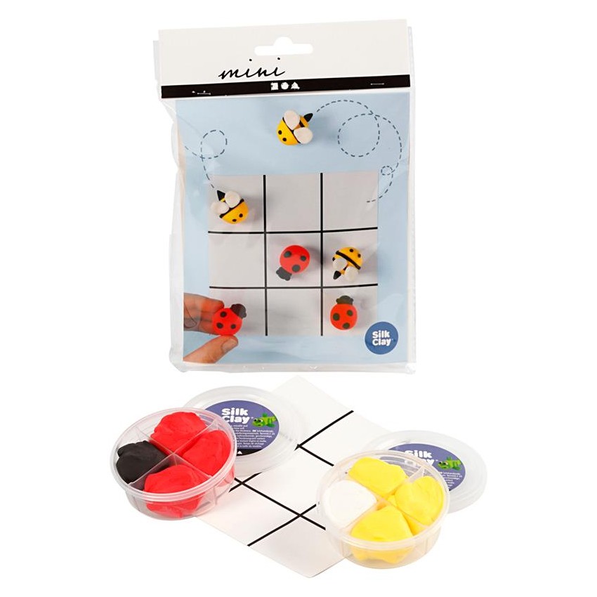 MINI KIT CREATIVO, PARA MODELAR: TIC TAC TOE, 1SET