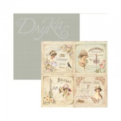 PAPEL SCRAP 2 CARAS SCP-067 VINTAGE