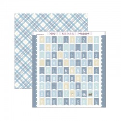 PAPEL SCRAP 2 CARAS SCP-113 ABC/NUMEROS AZUL