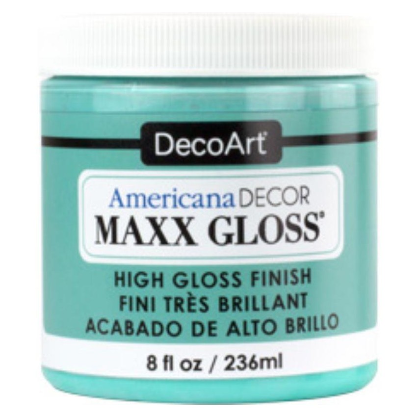 AM.DECOR MAXX GLOSS 236cc AGUAMARINA       ADMG 12