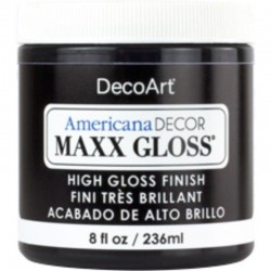 AM.DECOR MAXX GLOSS 236cc NEGRO CHAROL     ADMG 20