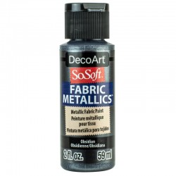 SO-SOFT AMERICANA 59cc PARA TELA DSM38  METALLIC PERLA NEGRA