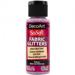SO-SOFT AMERICANA 59cc PARA TELA DSSFG 06 GLITTER ROSA HIELO