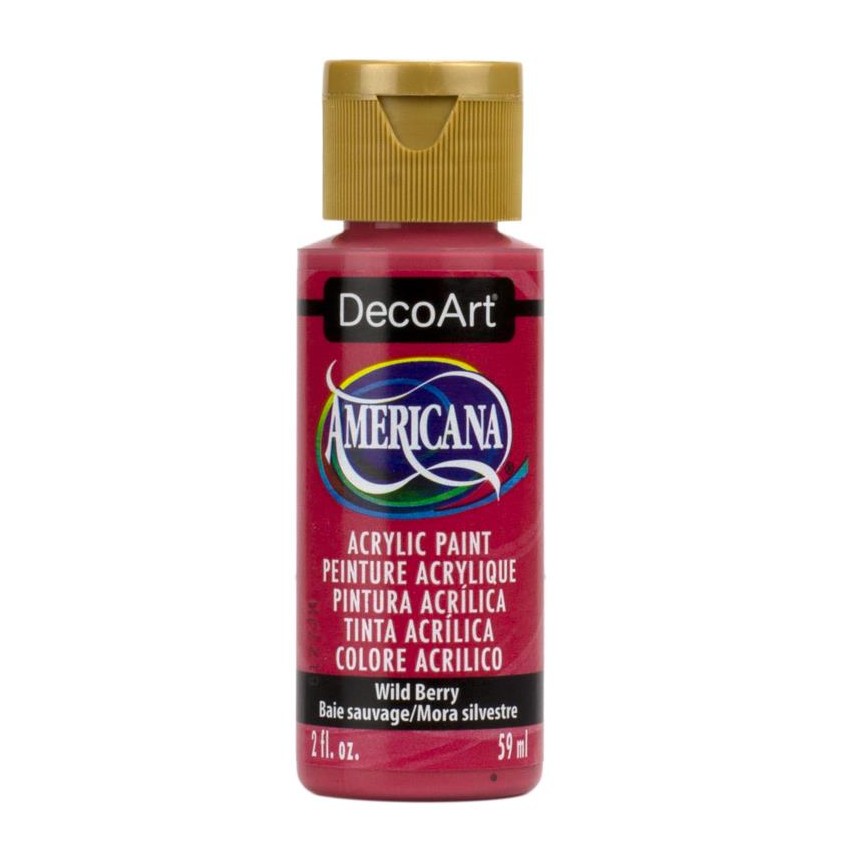 ACRILICO AMERICANA MATE 60cc WILD BERRY      Nº362