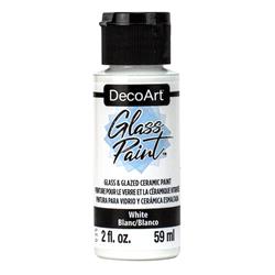 GLASS PAINT DECO 59cc P/CRISTAL OPACA DGP01 BLANCA