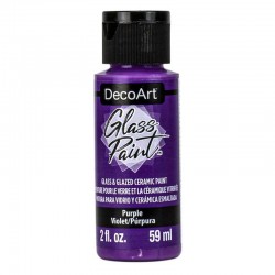 GLASS PAINT DECO 59cc P/CRISTAL OPACA DGP12 PURPLE