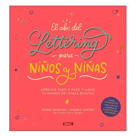 libro drac abc del lettering para niños y niñas