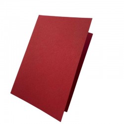tarjeta a5 color rojo