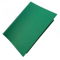 tarjeta a5 color verde