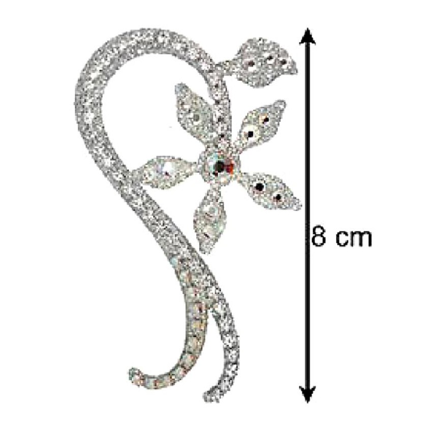 .giuxury flor plata x0073