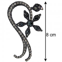 .giuxury flor negra x0073b