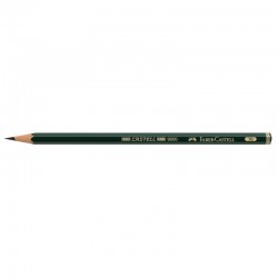 lap. grafito faber castell 9000- 7B exagonal