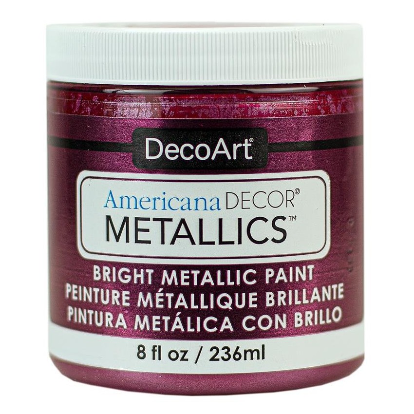 am.decor metallics 236cc berry        admtl-16