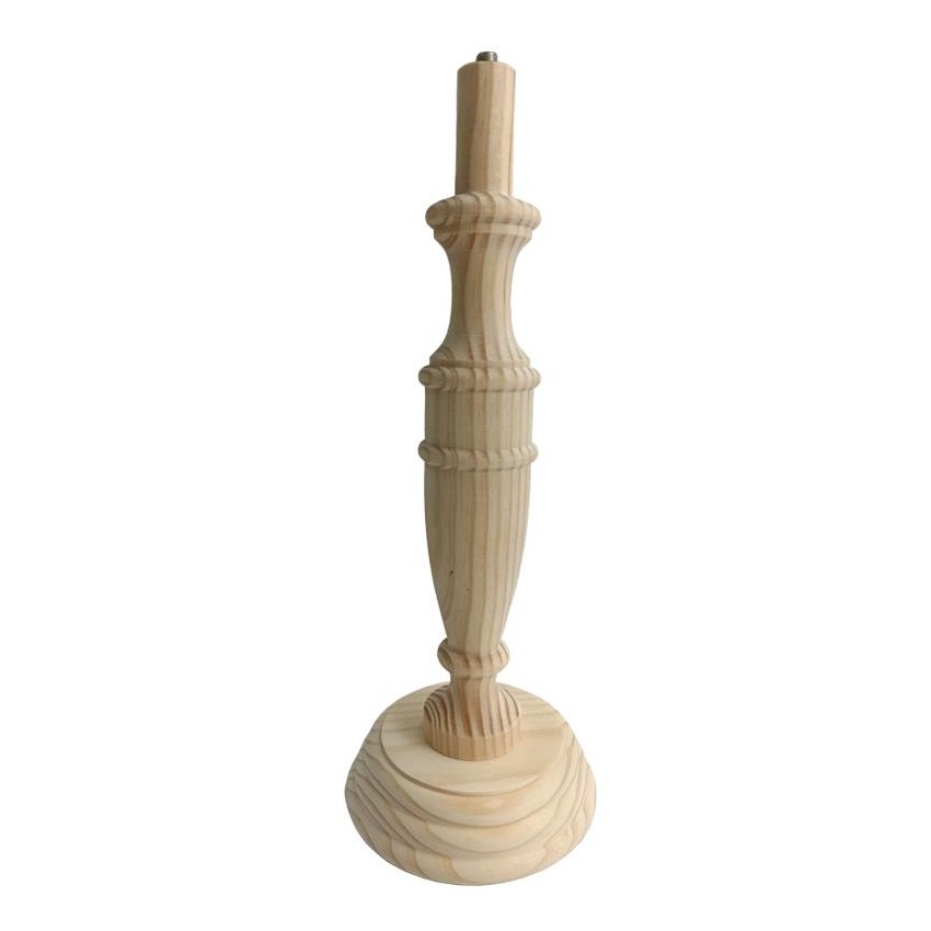 pie lampara pino   37cm
