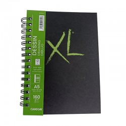block esp xl canson tapa dura diseño 160gr 14,8x21 60h.