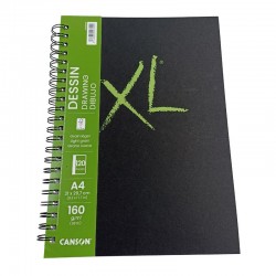 block esp xl canson tapa dura diseño 160gr 21x29,7 60h.