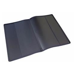 carpeta estudio polipropileno negra cremallera 73x102cm