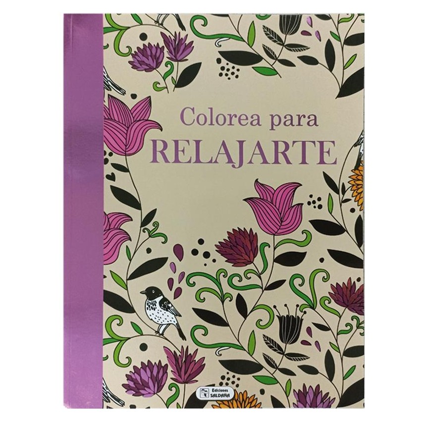 LIBRO ANTIESTRES P/ COLOREAR FOREST 64pg