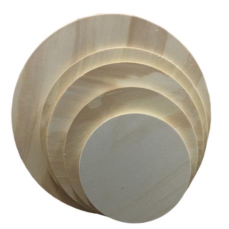 circulo de madera de 9mm x 22cm