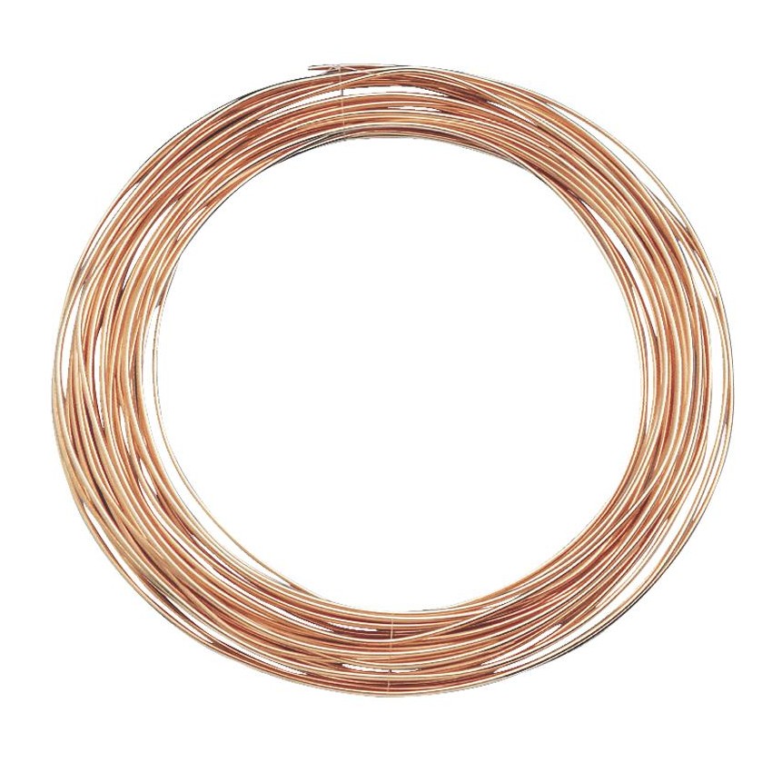 rollo alambre cobre 0,6mm 11m