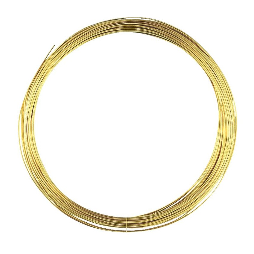 rollo alambre laton 0,4mm 20m