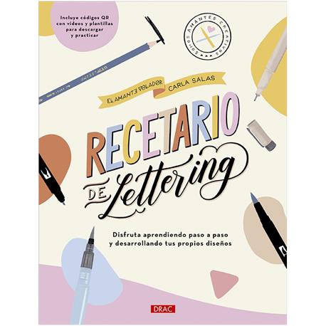 libro drac recetario de lettering