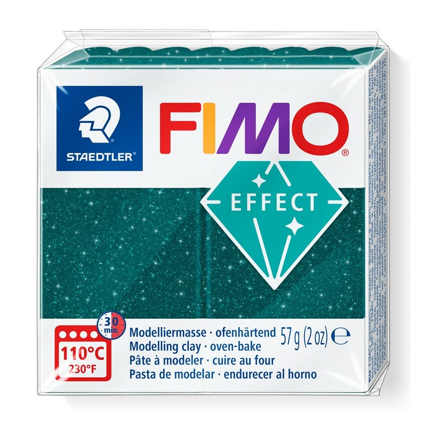 fimo effect verde glitter     nº562...