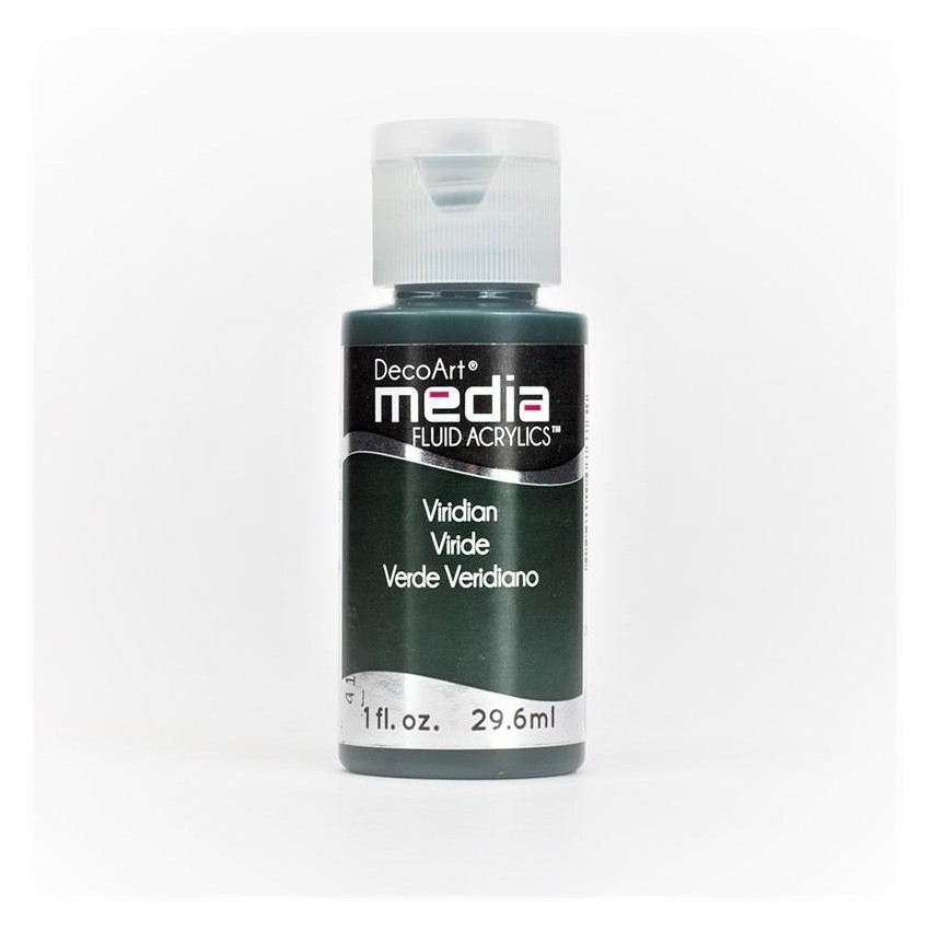 ACRILICO FLUID MEDIA® Viridian Green Hue (Serie 1)