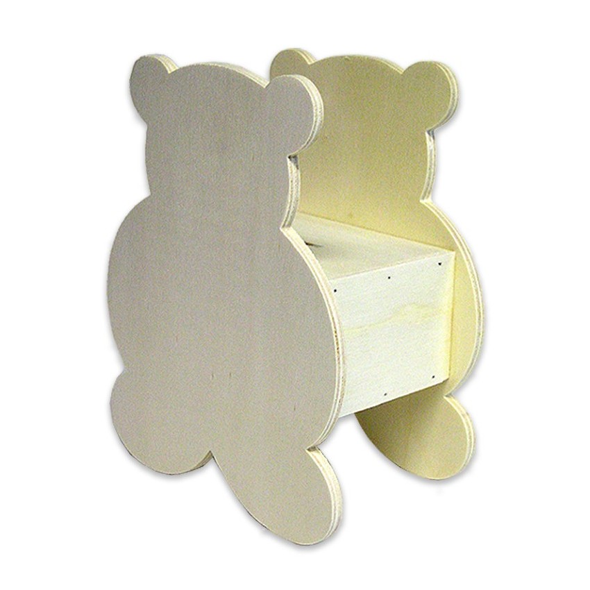hucha osito madera 14x18x10cm