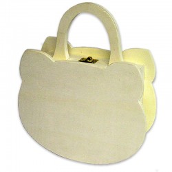 caja bolso madera 28x24x8cm