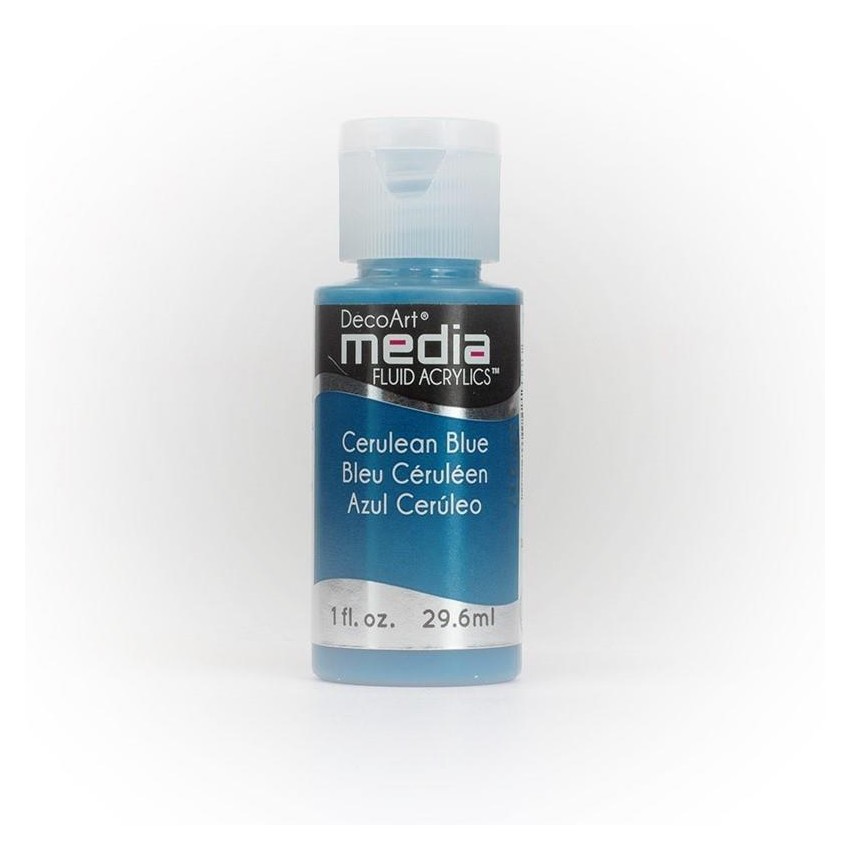 ACRILICO FLUID MEDIA® Azul Cerulean (Serie 4)