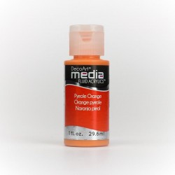 ACRILICO FLUID MEDIA® Naranja Pyrrole (Serie 4)