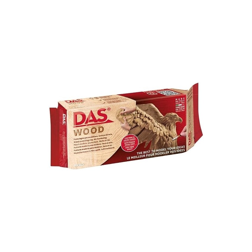 pasta madera modelar das wood 700gr.
