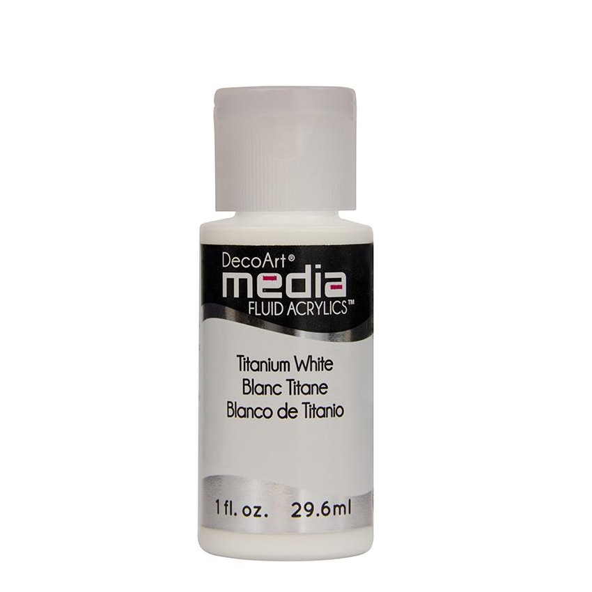 ACRILICO FLUID MEDIA® Blanco Titanio (Serie 2)