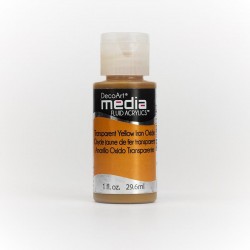 ACRILICO FLUID MEDIA® Oxido de Hierro Amarillo Transparente (Serie 2)